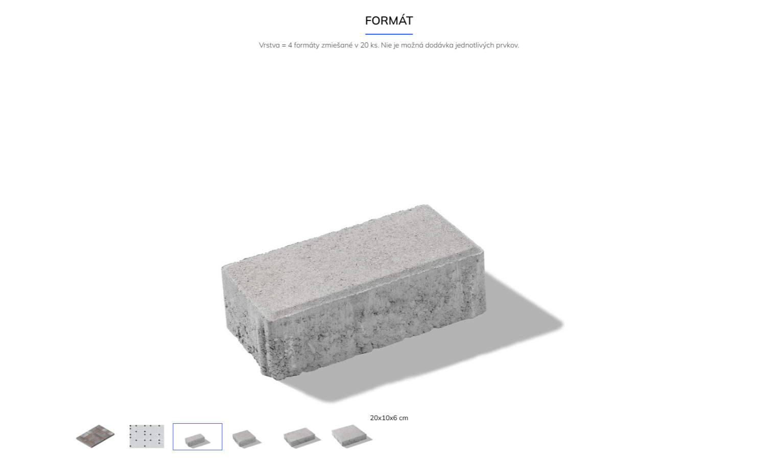 Zámková dlažba KLASIKO – Obrázok 8